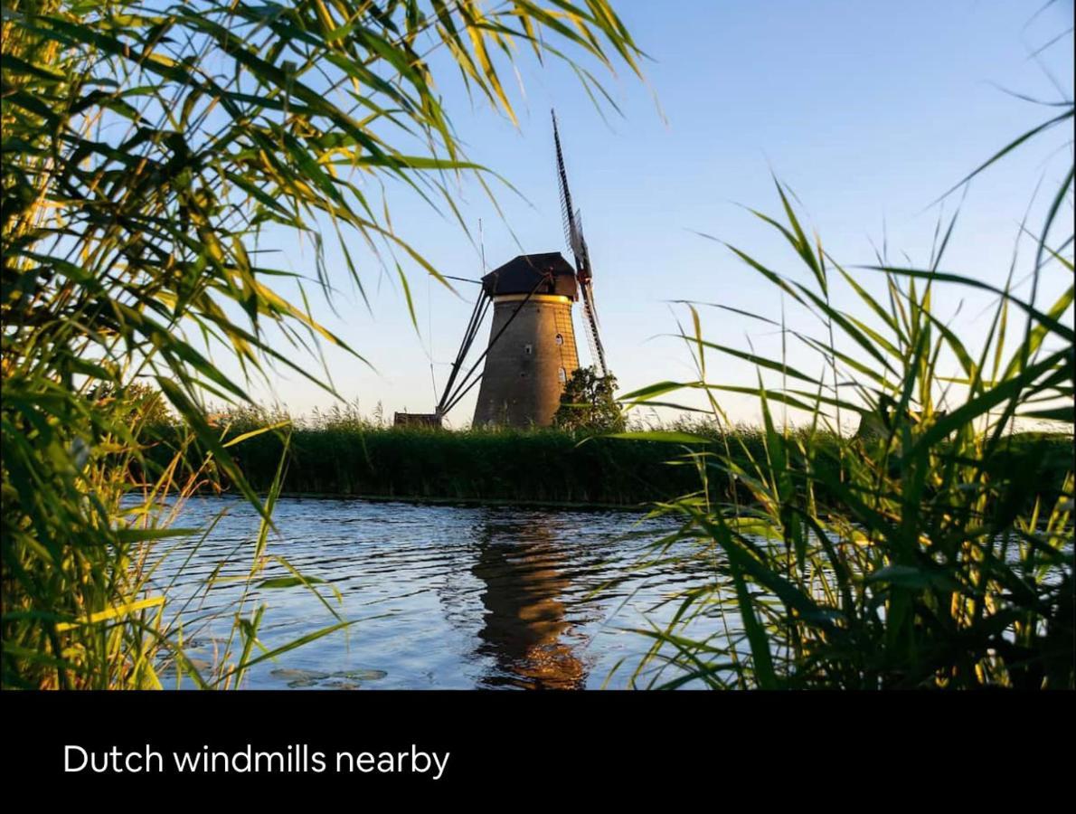 Wellness Bungalow With Jacuzzi &Sauna&Private Garden Near Amsterdam Vijfhuizen Esterno foto